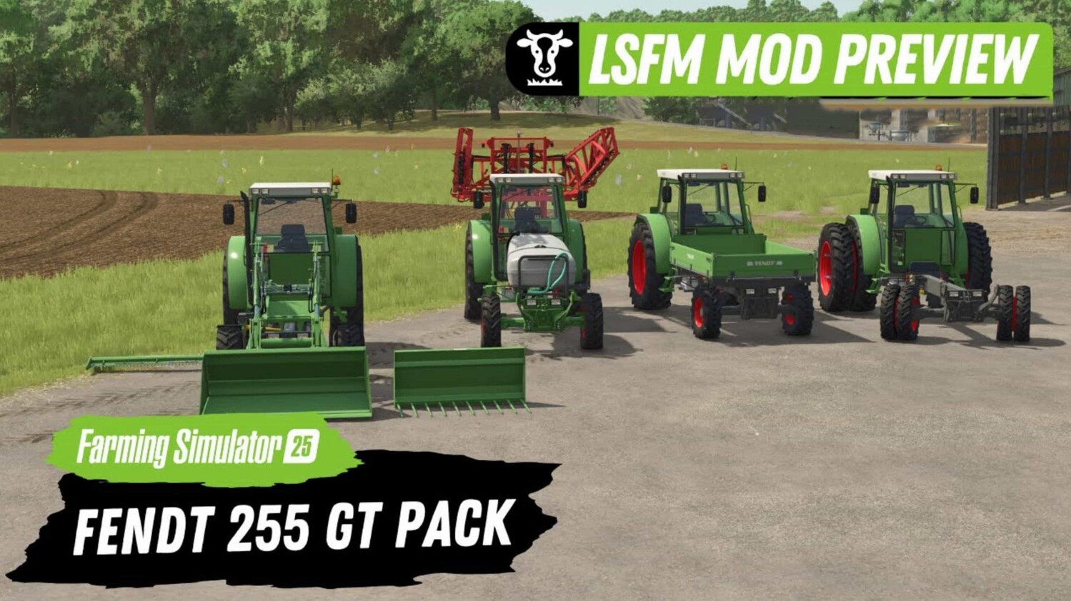 Fendt 255 GT Pack V1.0